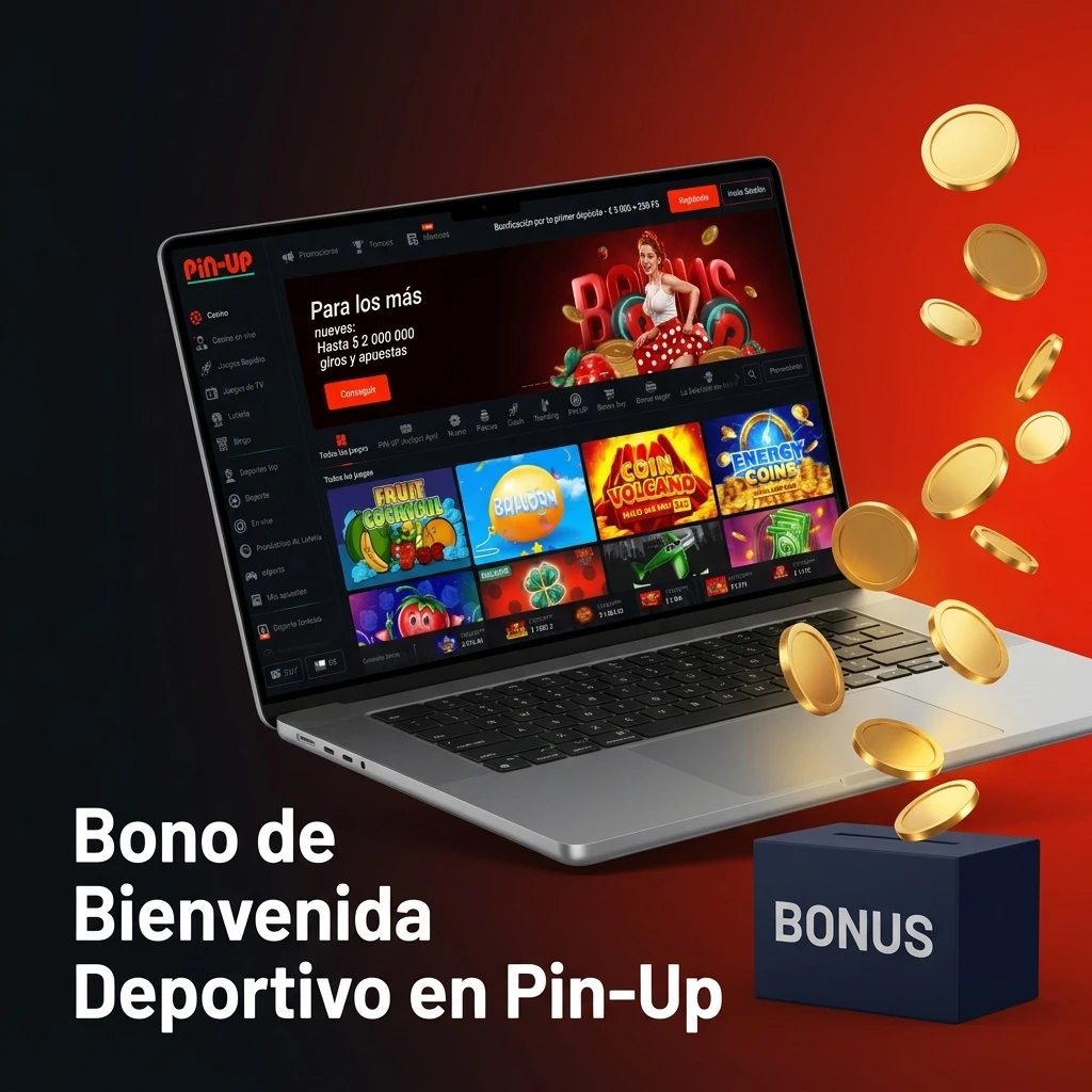 Bono de bienvenida deportivo Pin-Up: hasta CLP 500.000 en el primer depósito con requisito de apuesta 5x