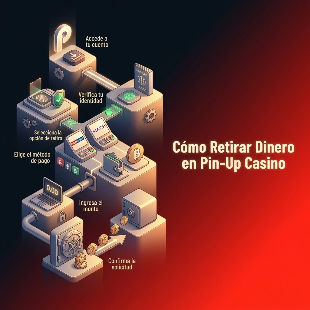 Guía paso a paso para retirar dinero en Pin-Up Casino desde la sección de Caja
