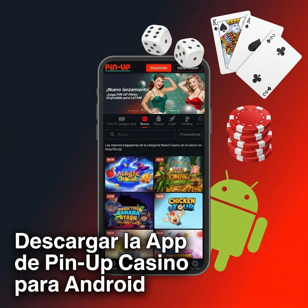 Guía de descarga e instalación del APK de Pin-Up Casino para Android con requisitos del sistema
