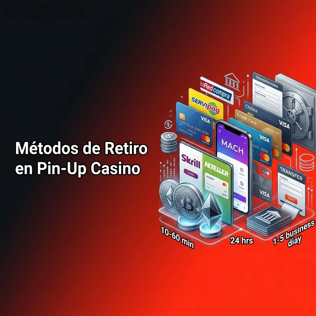 Métodos de retiro en Pin-Up Casino Chile: RedCompra, MACH, cripto y más, sin comisiones en CLP