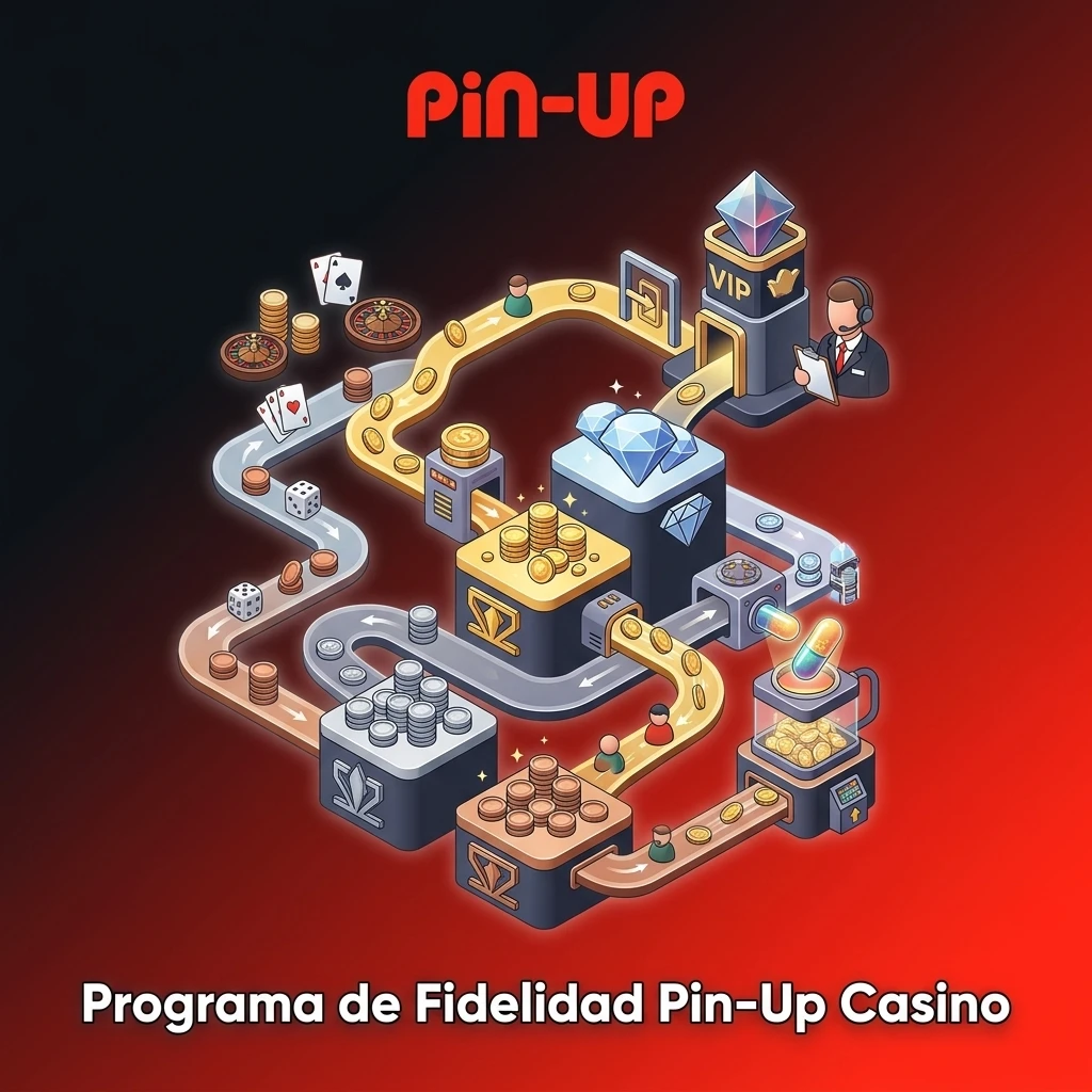 Programa de fidelidad Pin-Up Casino: niveles Bronce a VIP, acumulación de puntos y beneficios exclusivos para jugadores